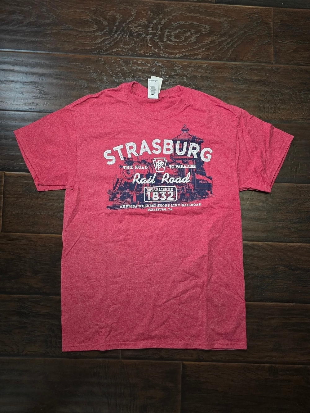 NWT Strasburg PA Railroad Short Sleeve T Shirt Medium